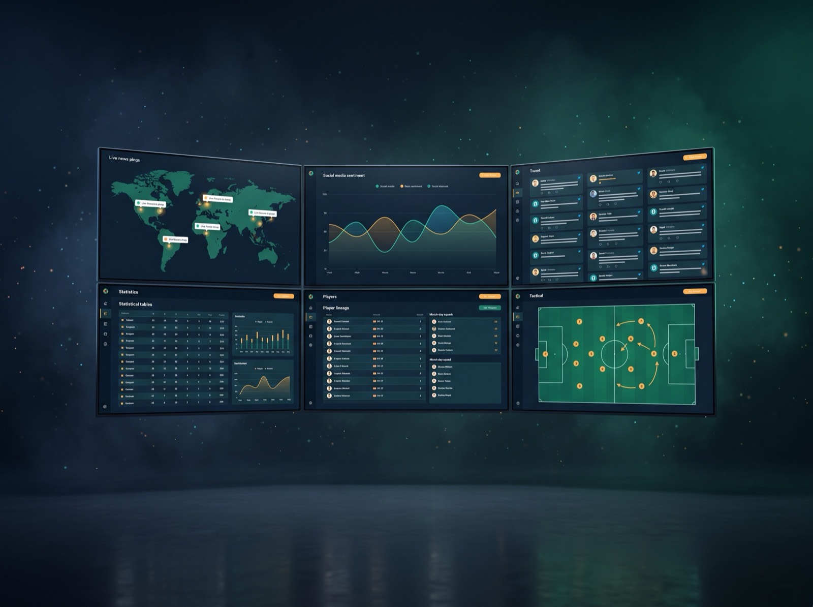 Real-time data aggregation